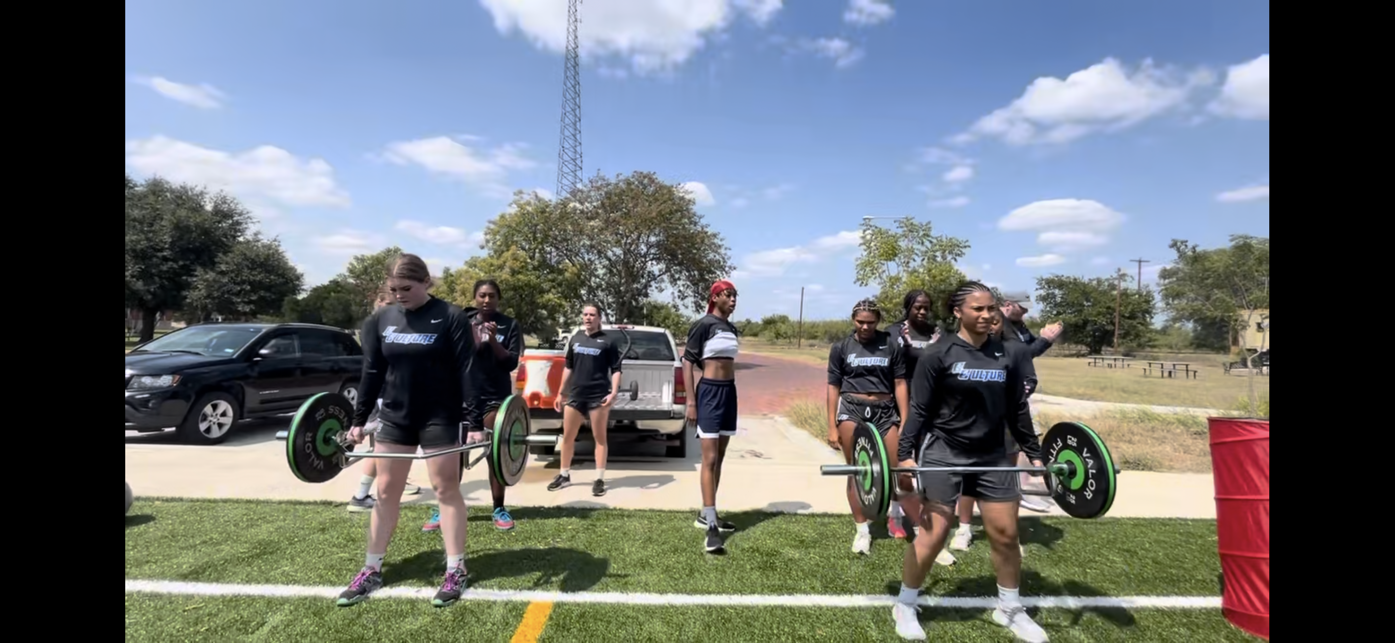 Watch: Women's Basketball Visits Legacy Park